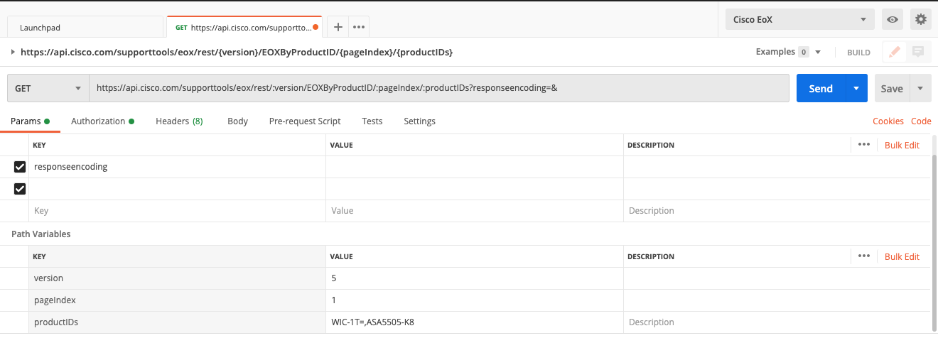 Postman - Request Params